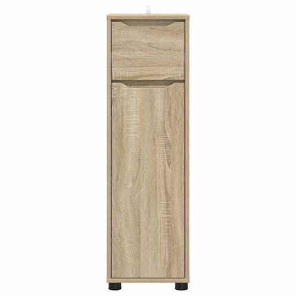 Badrumsskåp Sonoma-ek 30,5 x 30 x 101 cm Konstruerat trä