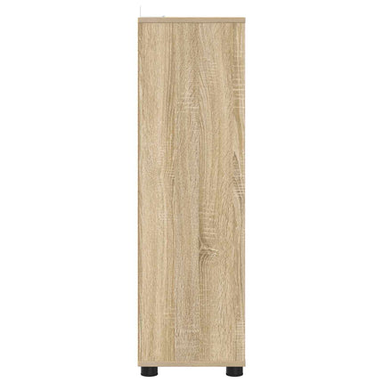 Badrumsskåp Sonoma-ek 30,5 x 30 x 101 cm Konstruerat trä