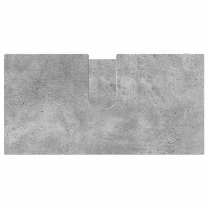 Badrumsvaskskåp Betonggrå 60 x 30 x 60 cm Konstruerat trä