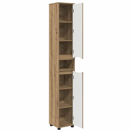 Badrumsskåp Artisan Ek 30,5 x 30 x 195 cm Konstruerat trä
