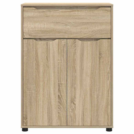 Badrumsskåp Sonoma-ek 72,5 x 36,5 x 100 cm Konstruerat trä