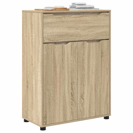 Badrumsskåp Sonoma-ek 72,5 x 36,5 x 100 cm Konstruerat trä