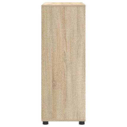 Badrumsskåp Sonoma-ek 72,5 x 36,5 x 100 cm Konstruerat trä