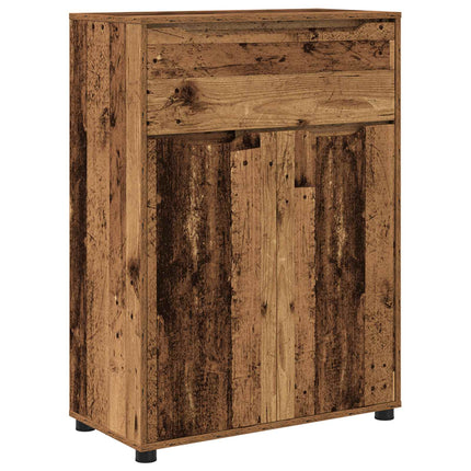 Badrumsskåp Gammalt trä 72,5 x 36,5 x 100 cm Konstruerat trä