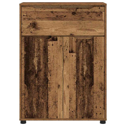 Badrumsskåp Gammalt trä 72,5 x 36,5 x 100 cm Konstruerat trä