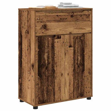 Badrumsskåp Gammalt trä 72,5 x 36,5 x 100 cm Konstruerat trä