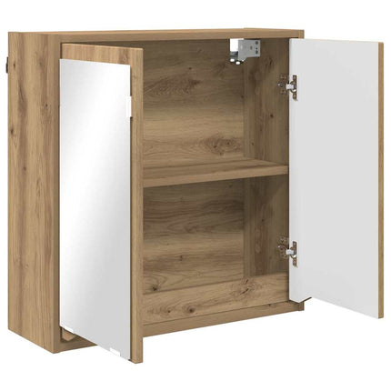 Badrumsspegelskåp Artisan Ek 60 x 20 x 60 cm Konstruerat trä