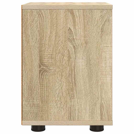 Sängbord 2 pcs Sonoma-ek 30,5 x 30 x 43 cm Konstruerat trä