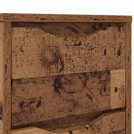 Sängbord Gammalt trä 30,5 x 30 x 43 cm Konstruerat trä