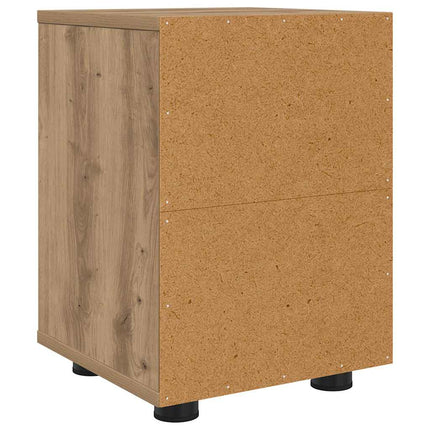Sängbord 2 pcs Artisan Ek 30,5 x 30 x 43 cm Konstruerat trä