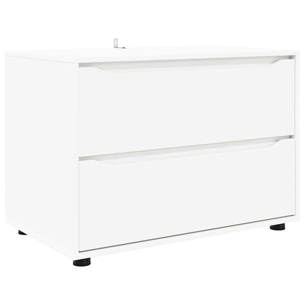 Förvaringsskåp Vit 80 x 48 x 57 cm Konstruerat trä