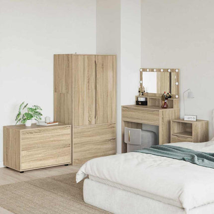 Förvaringsskåp Sonoma-ek 80 x 48 x 57 cm Konstruerat trä