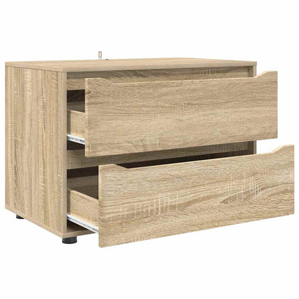 Förvaringsskåp Sonoma-ek 80 x 48 x 57 cm Konstruerat trä