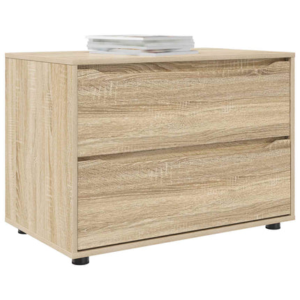 Förvaringsskåp 80 x 48 x 57 cm Konstruerat trä Sonoma-ek
