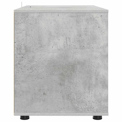 Förvaringsskåp Betonggrå 80 x 48 x 57 cm Konstruerat trä