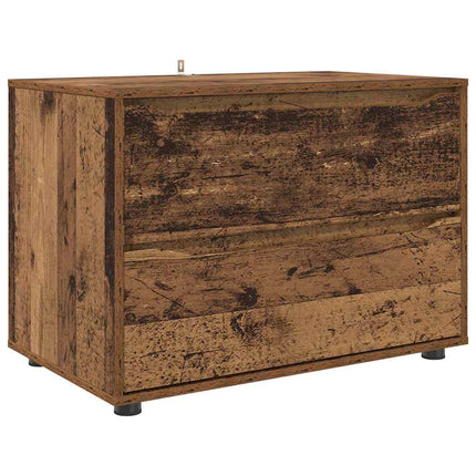 Förvaringsskåp Gammalt trä 80 x 48 x 57 cm Konstruerat trä