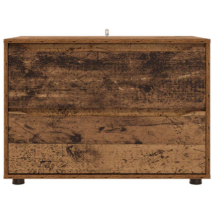 Förvaringsskåp 80 x 48 x 57 cm Konstruerat trä Gammalt trä