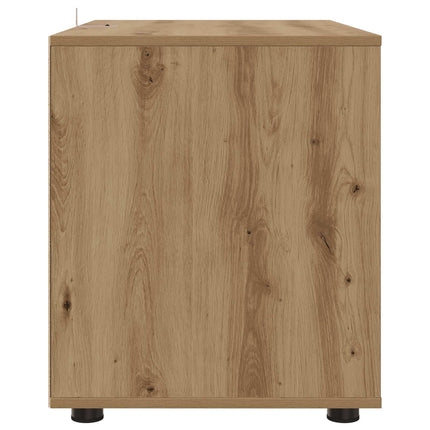 Förvaringsskåp 80 x 48 x 57 cm Konstruerat trä Artisan Ek