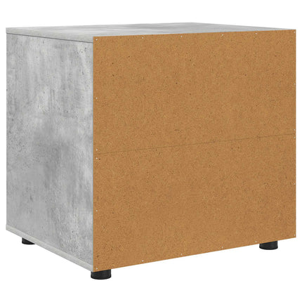 Förvaringsskåp 60 x 48 x 57 cm Konstruerat trä Betonggrå