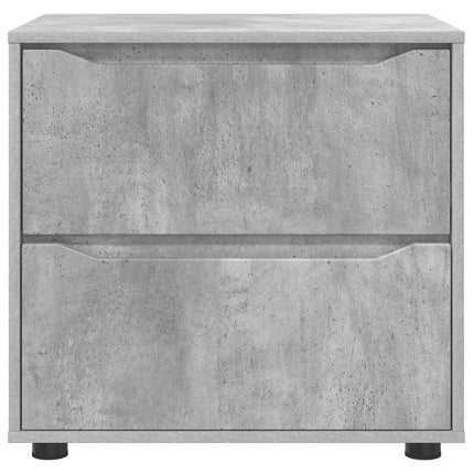 Förvaringsskåp 60 x 48 x 57 cm Konstruerat trä Betonggrå