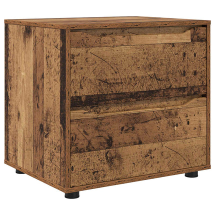 Förvaringsskåp 60 x 48 x 57 cm Konstruerat trä Gammalt trä