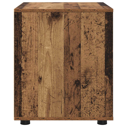 Förvaringsskåp 60 x 48 x 57 cm Konstruerat trä Gammalt trä