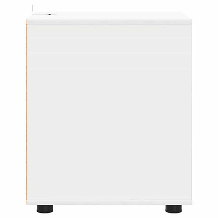 Förvaringsskåp Vit 40 x 48 x 57 cm Konstruerat trä