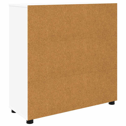 Förvaringsskåp Vit 80 x 31 x 81 cm Konstruerat trä