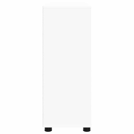 Förvaringsskåp Vit 80 x 31 x 81 cm Konstruerat trä