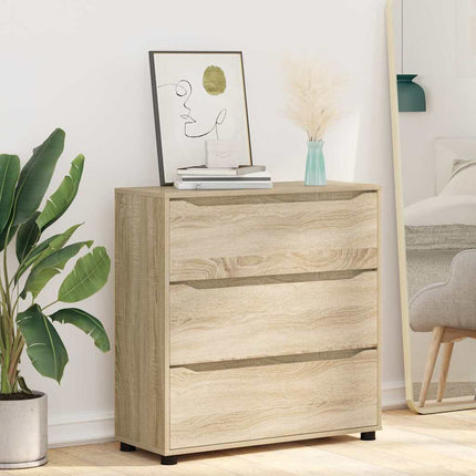 Förvaringsskåp Sonoma-ek 80 x 31 x 81 cm Konstruerat trä