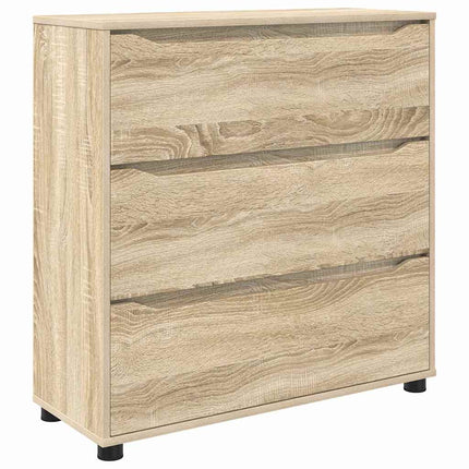 Förvaringsskåp Sonoma-ek 80 x 31 x 81 cm Konstruerat trä