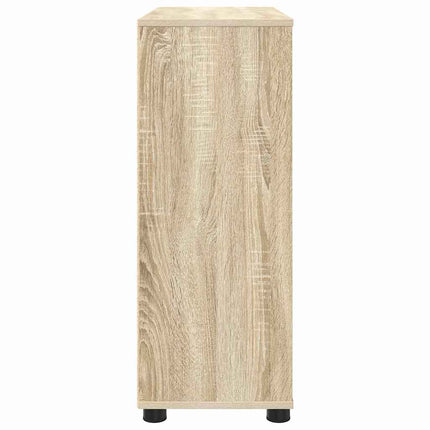 Förvaringsskåp Sonoma-ek 80 x 31 x 81 cm Konstruerat trä