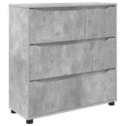Förvaringsskåp Betonggrå 80 x 31 x 81 cm Konstruerat trä