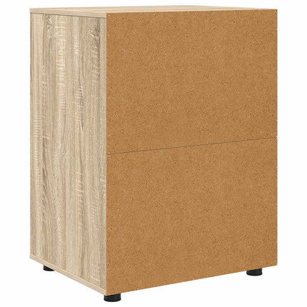 Förvaringsskåp 60 x 48 x 81 cm Konstruerat trä Sonoma-ek