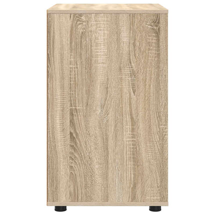 Förvaringsskåp 60 x 48 x 81 cm Konstruerat trä Sonoma-ek