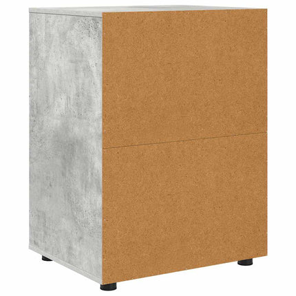 Förvaringsskåp Betonggrå 60 x 48 x 81 cm Konstruerat trä