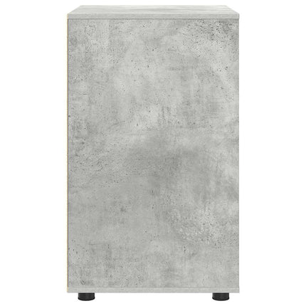 Förvaringsskåp Betonggrå 60 x 48 x 81 cm Konstruerat trä