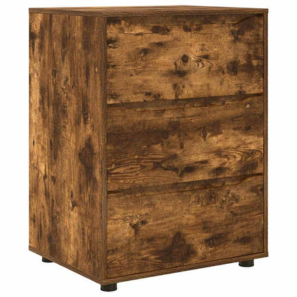 Förvaringsskåp Rökt ek 60 x 48 x 81 cm Konstruerat trä
