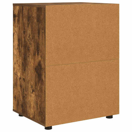 Förvaringsskåp Rökt ek 60 x 48 x 81 cm Konstruerat trä