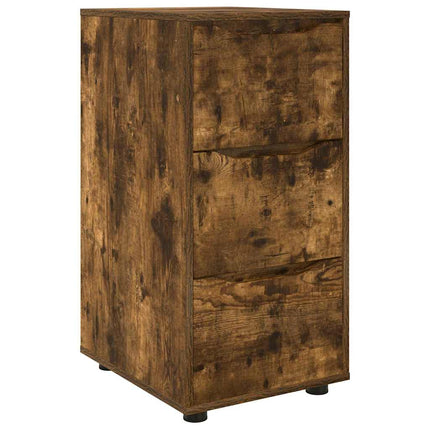 Förvaringsskåp Rökt ek 40 x 48 x 81 cm Konstruerat trä