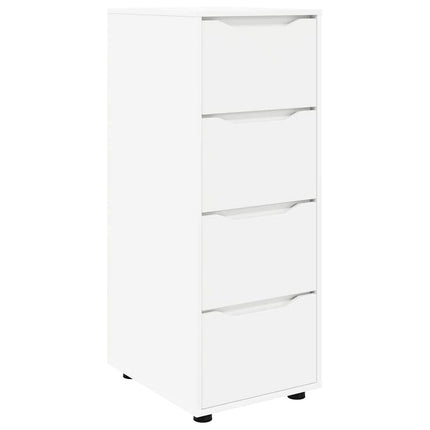 Förvaringsskåp Vit 40 x 48 x 105 cm Konstruerat trä
