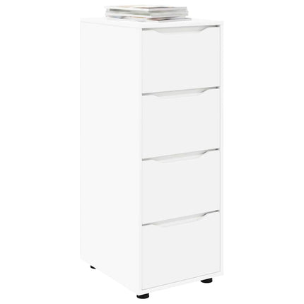 Förvaringsskåp Vit 40 x 48 x 105 cm Konstruerat trä