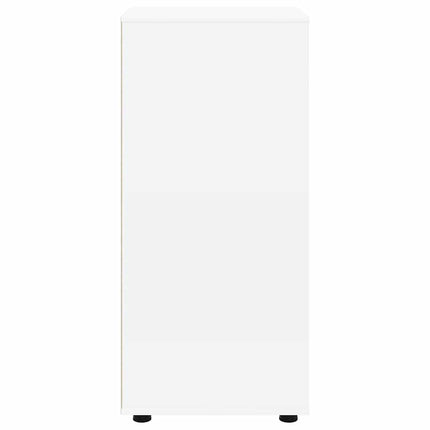 Förvaringsskåp Vit 40 x 48 x 105 cm Konstruerat trä