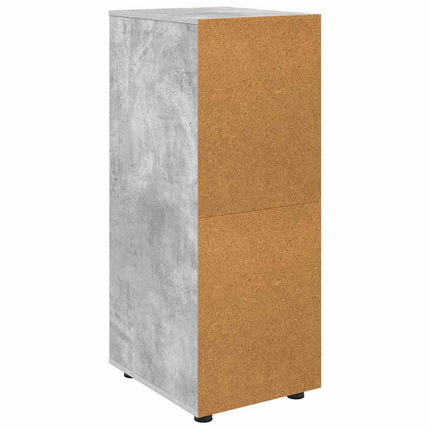 Förvaringsskåp Betonggrå 40 x 48 x 105 cm Konstruerat trä