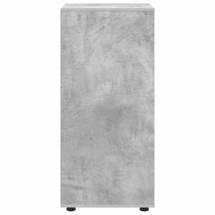 Förvaringsskåp Betonggrå 40 x 48 x 105 cm Konstruerat trä
