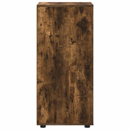 Förvaringsskåp 40 x 48 x 105 cm Konstruerat trä Rökt ek
