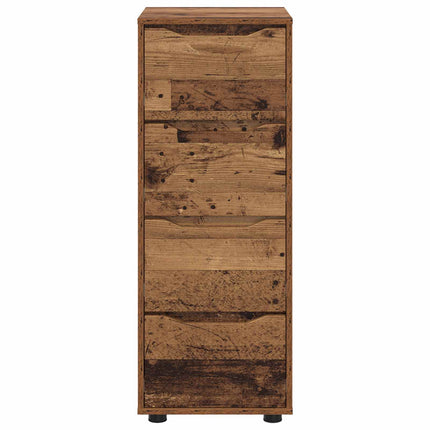 Förvaringsskåp 40 x 48 x 105 cm Konstruerat trä Gammalt trä