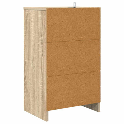 Sängbord 2 pcs Sonoma-ek 40 x 30 x 467 cm Konstruerat trä