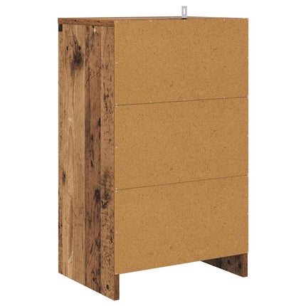 Sängbord 2 pcs Gammalt trä 40 x 30 x 467 cm Konstruerat trä