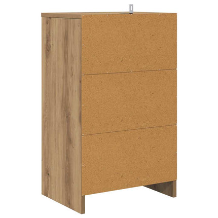 Sängbord 2 pcs Artisan Ek 40 x 30 x 467 cm Konstruerat trä
